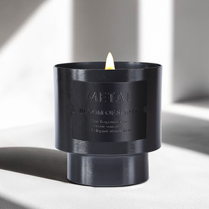 Light Luxury Metal Cup Scented <b>Candle</b> Soy Wax High End Home Ornament Atmosphere Decoration Christmas Souvenir <b>Gift</b> - Product Image 6