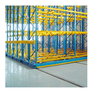 מחסן ריאקינג נייד מערכת מיסוך מתכת גיליון חשמלי נייד אנכי מדפים יחידות החלקה ארכיב מדפים - Product Image 2