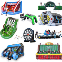 Jeu de sport de fête Grand labyrinthe gonflable extérieur Course d'obstacles Course pour le plaisir