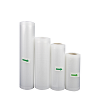Rouleau d'étanchéité sous vide personnalisé texture gaufrée en nylon matériau co-extrudé pour emballage alimentaire 5m 15m sacs sous vide à coupe libre