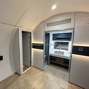 中国スペースカプセルプレハブ折りたたみ式その他プレハブ住宅モダンコンテナスペースカプセルホテル - Product Image 3