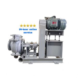 Bomba de lodo centrífuga eléctrica de alta presión con sello de eje fiable para succión de grava y dragado de ríos - Product Image 1
