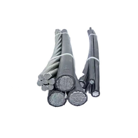 Câble aérien torsadé basse tension en aluminium XLPE LXS 4x50mm² 4x35mm² 4x25mm² 4x16mm² 4x95mm² pour l'énergie électrique