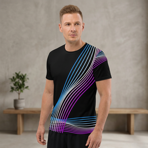Camisetas Polo para Hombre con Estampado Tie-Dye Degradado, Talla Grande 6XL, Manga Corta, Impresión 3D, Estilo Urbano, Camiseta Polo Casual de Verano - Product Image 1