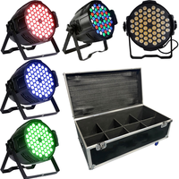 Haute qualité LED 54*3w RGBW DMX 3in1 intérieur DJ scène décoration lumière par led 54x3W par lumière