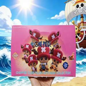 Hot Toys Cosbi One Piece Tony Chopper Llavero de Peluche Caja Sorpresa Colgante de Anime Adorno para Bolso Juguete Coleccionable Regalo para Fans del Anime - Product Image 1