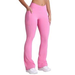 Conjunto de Yoga para Mujer de <span class=keywords><strong>2</strong></span> Piezas, Sujetador Deportivo y Pantalones de Yoga Estampados, Transpirables, Ecológicos, de Secado Rápido, Largos, para Ejercicio al Aire Libre - Product Image 1