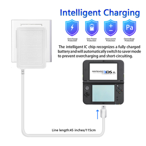 <span class=keywords><strong>Cargador</strong></span> rápido de viaje para <span class=keywords><strong>Nintendo</strong></span> NDSi, <span class=keywords><strong>cargador</strong></span> de pared de CA de viaje para el hogar para 3DS NDS, cable adaptador de corriente para consola <span class=keywords><strong>Nintendo</strong></span> 2DS <span class=keywords><strong>XL</strong></span> - Product Image 3