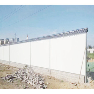 Panneau mural en structure acier lourde soudé pour barrière de construction municipale - Product Image 5