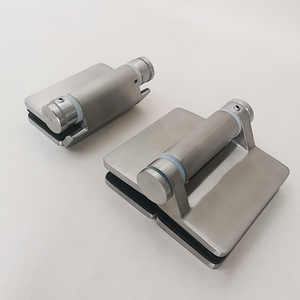 Charnière en verre à fermeture automatique à ressort en acier inoxydable <span class=keywords><strong>pour</strong></span> porte de clôture de piscine Charnière verre à verre à 180 degrés - Product Image 5