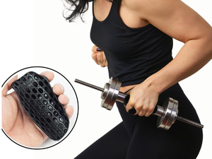 Agarraderas de Soporte para Barra de Pesas para Entrenamiento de Fuerza, Ejercitador de Dedos para Levantamiento de Pesas, Entrenador de Agarre Personalizado - Product Image 2