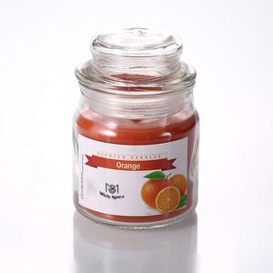 Bougies personnalisées d'usine parfum de maison aromathérapie marque privée en vrac mini pot de <span class=keywords><strong>confiture</strong></span> bougie parfumée en verre avec couvercle - Product Image 1