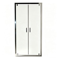 SUEZ Promotion : Cabine de douche en verre trempé à charnière carrée, écologique, design moderne, pour hôtels, garantie 5 ans