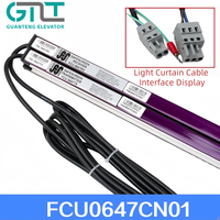 Rideau lumineux d'ascenseur Hitachi FCU0647CN01 FCU0647CN02 0647RX/TX Capteur de sécurité de porte pour pièces de rechange d'ascenseur HGP MCA