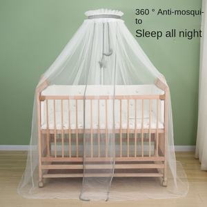 बेबी बेड मच्छर नेट फ्लोर टाइप फोल्डेबल क्लिप-टाइप शेडिंग ब्रैकेट-टाइप शेडिंग ब्रैकेट घरेलू उपयोग - Product Image 1