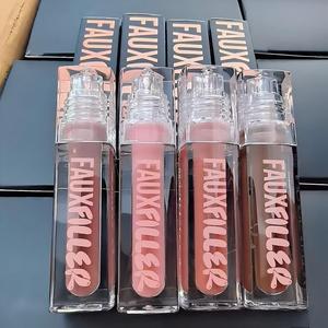 Brillo Labial Vegano Original al <span class=keywords><strong>por</strong></span> <span class=keywords><strong>Mayor</strong></span>, Brillo Labial Falso, Voluminizador de Labios, Larga Duración, Brillante, Nude, Hidratante - Product Image 1