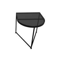 Usine Directement Petit Métal Verre Thé Table D'appoint Chevet Table Basse