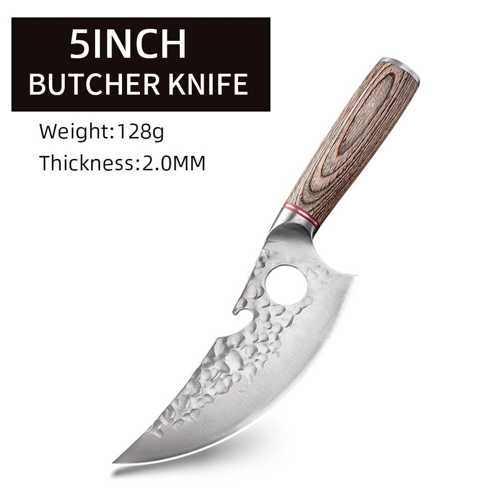 Couteau de boucher de 5 pouces