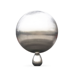<b>Mirror</b> Polished Stainless Steel Sphere Sculpture for <b>Outdoor</b> <b>Garden</b> and Commercial Entrance - Product Image 2
