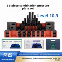Kit de serrage en acier trempé Dongbo 58 pièces, accessoires pour centre d'usinage CNC, outil de fraisage, industrie agricole, origine Chine