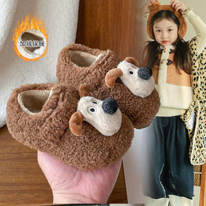 Scarpe Invernali Unisex per Bambini con Chiusura a Zip, Suola in Gomma, Fodera in Pelliccia, Stile Elegante e Casual, Colore <span class=keywords><strong>Cammello</strong></span> Coreano - Product Image 6