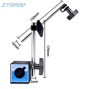 Alta Qualidade <span class=keywords><strong>Dial</strong></span> <span class=keywords><strong>Test</strong></span> <span class=keywords><strong>Indicator</strong></span> Gauge Universal Base Magnética Titular Stand Tabela Escala Precisão Indicadores Medição Ferramenta - Product Image 2