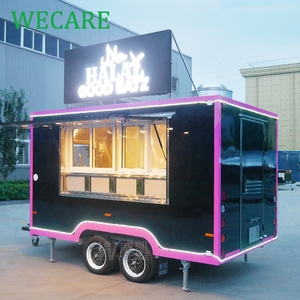 Wecare סין מותאם אישית מרובע קטן מרובע נייד מזון מזון מהיר טריילרים מצויד במלואו מיני רחוב מיני משאית מזון למכירה בארה "ב - Product Image 3