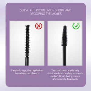 Nouveau mascara allongeant les cils, certifié CE, longue tenue, waterproof, noir, pour le maquillage des yeux - Product Image 5