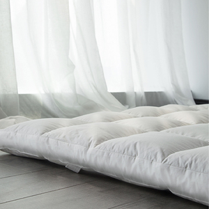 천연 100% 코튼 거위 깃털 매트리스 퀼트 접이식 다다미 바닥 매트 유니버설 시리즈 침구 가정 및 호텔 - Product Image 4