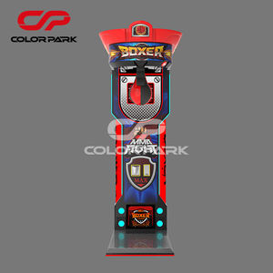 キックボクサーボックスアーケードマシン遊園地自動販売コイン式パンチングマシンボクシングマシン - Product Image 4