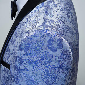 Costumes deux pièces pour hommes, printemps automne, blazers floraux, costumes de <span class=keywords><strong>mariage</strong></span>, costumes de scène, costumes de <span class=keywords><strong>DJ</strong></span>, costumes de chanteurs - Product Image 3