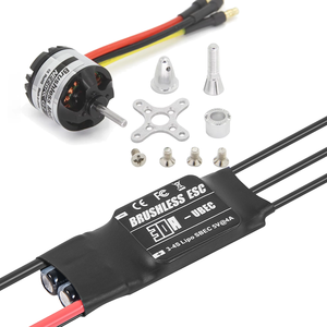 Neebrc d2830 850kv 1000kV 1300kv outrunner động cơ không chổi than 30A ESC cho RC cánh cố định máy bay trực thăng máy bay FPV đua Drone - Product Image 1