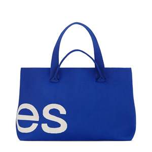 Customize Curves Cartoon Knitted Polyester Tote Bag Premium Reusable Shopping Carrier Large Capacity Travel Shoulder <b>Handbag</b> - Product Image 2
