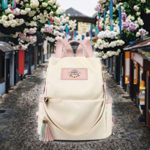 Mochila de viaje portátil estilo bohemio 100% piel auténtica estilo vintage con cierre de cremallera ideal para usar en portátiles. - Product Image 3