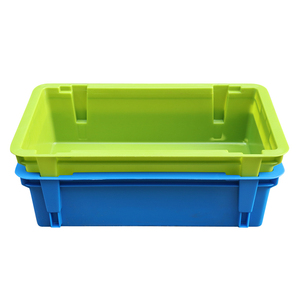 Caja de almacenamiento de plástico para <span class=keywords><strong>transporte</strong></span>, contenedor apilable de PP virgen, 100% - Product Image 3