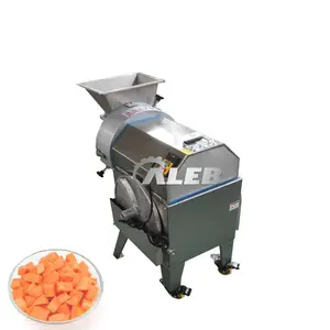 Cortador automático de verduras, máquina comercial pequeña para cortar verduras, zanahorias, pepino, cebolla