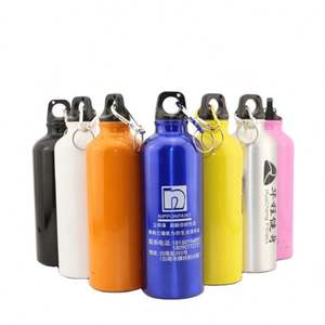 Botella de Agua Deportiva de Aluminio Personalizada con Impresión de Logotipo, Precio Bajo, Regalo Promocional, Artículos de Bebida de Plástico de Calidad - Product Image 1