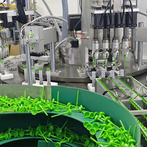 Qfw Son môi Ống lắp ráp máy + container loader ống/Lip Stick keo lắp ráp máy dây chuyền lắp ráp - Product Image 5