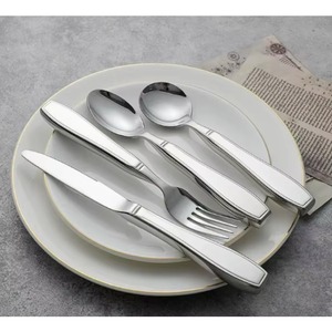 Baroque Royal Restaurant Silverware Luxury Set Hollow Handle Stainless Steel Flatware Spoon Set Vintage Wedding Gold Cutlery - Product Image 5