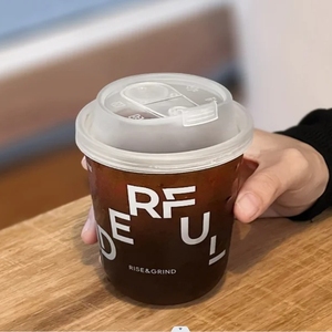 Nhà Máy Biểu Tượng Tùy Chỉnh In Rõ Ràng 12Oz, 16Oz, 20Oz, 24Oz Nhựa Dùng Một Lần Cốc Cà Phê Pet Cốc Trong Suốt Với Nắp Khác Nhau - Product Image 6