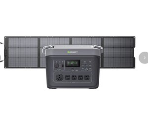 สถานีพลังงาน Growatt INFINITY 2000 PRO พลังงาน2400วัตต์แบตเตอรี่ LiFePO4ช่องเสียบ15ช่องโหมด UPS เยอรมนี - Product Image 1