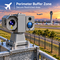 Caméra thermique robuste pour la surveillance périmétrique des zones à accès restreint et des infrastructures critiques, caméra PTZ