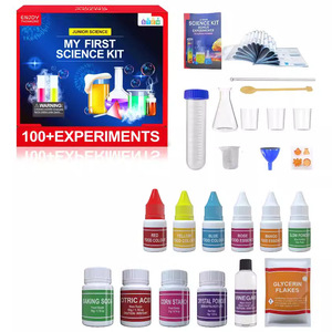 Set di attrezzature per esperimenti scientifici per bambini a forma di cartone animato Set di giocattoli a vapore della scuola primaria kit scientifici per imparare a giocare - Product Image 3
