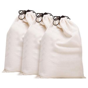 Wholesale Promotional Eco Friendly Dust Storage Custom Logo Printed Gift Soap Pouch Linen Candle Canvas Cotton Drawstring Bag - Product Image 1