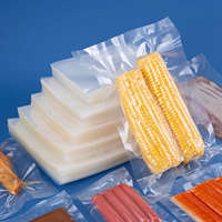 Sacs sous vide de qualité commerciale en nylon PE co-extrudé à trois soudures latérales pour l'emballage alimentaire