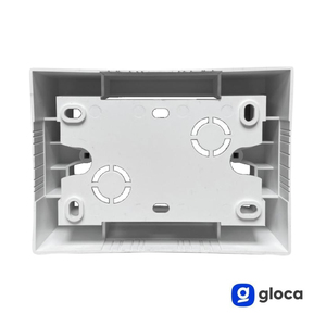 Caja de Montaje Externa Universal Gloca 3P, Protección de Cables Eléctricos de Plástico Rígido - Product Image 4