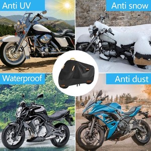 210D 300D 420D extérieur intérieur Scooter abri étanche à la pluie Protection 4 bandes réfléchissantes vélo vélo moto couverture - Product Image 6