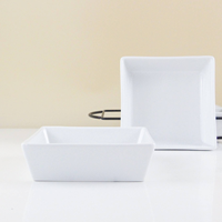 Ensemble de plateaux de service modernes en céramique blanche avec support en métal noir – Plateau à apéritifs pour la maison, la cuisine, les fêtes, les buffets et les hôtels