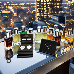 Solid Eau De Parfum Sample Kit Luxury Fragrance <b>Collection</b> Portable Mini Bottles Set - Product Image 1