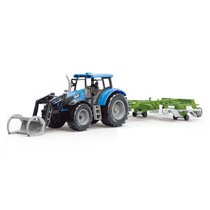 Jouets du Nouvel An 2026, échelle 1/32, 2 en 1, <span class=keywords><strong>tracteur</strong></span> agricole multifonction <span class=keywords><strong>John</strong></span> & Deered pour enfants - Product Image 2